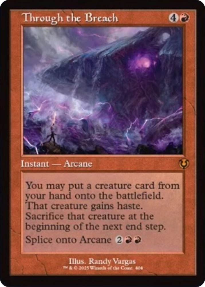 Through the Breach (Retro Frame) [Innistrad Remastered]