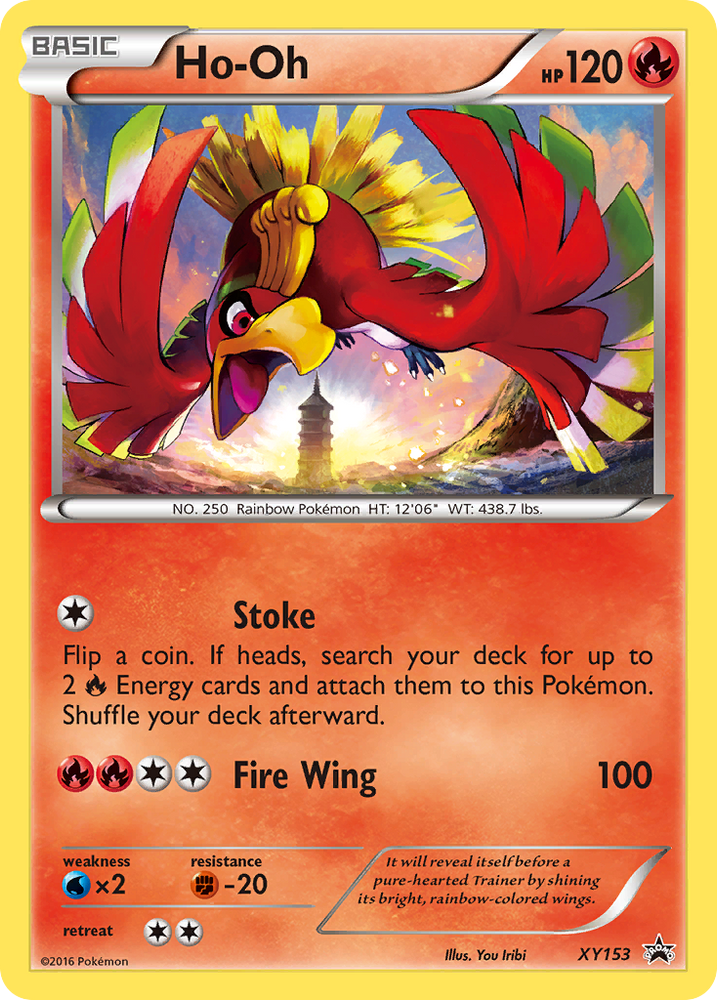 Ho-Oh (XY153) [XY: Black Star Promos]