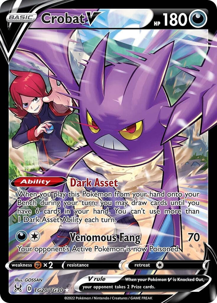 Crobat V (TG20/TG30) [Sword & Shield: Lost Origin]