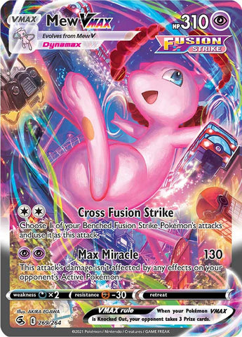 Mew VMAX (269/264) [Sword & Shield: Fusion Strike]