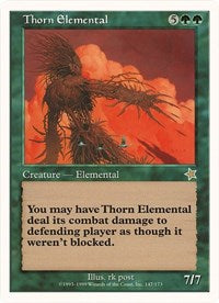 Thorn Elemental (Oversized) [Oversize Cards] | Pandora's Boox