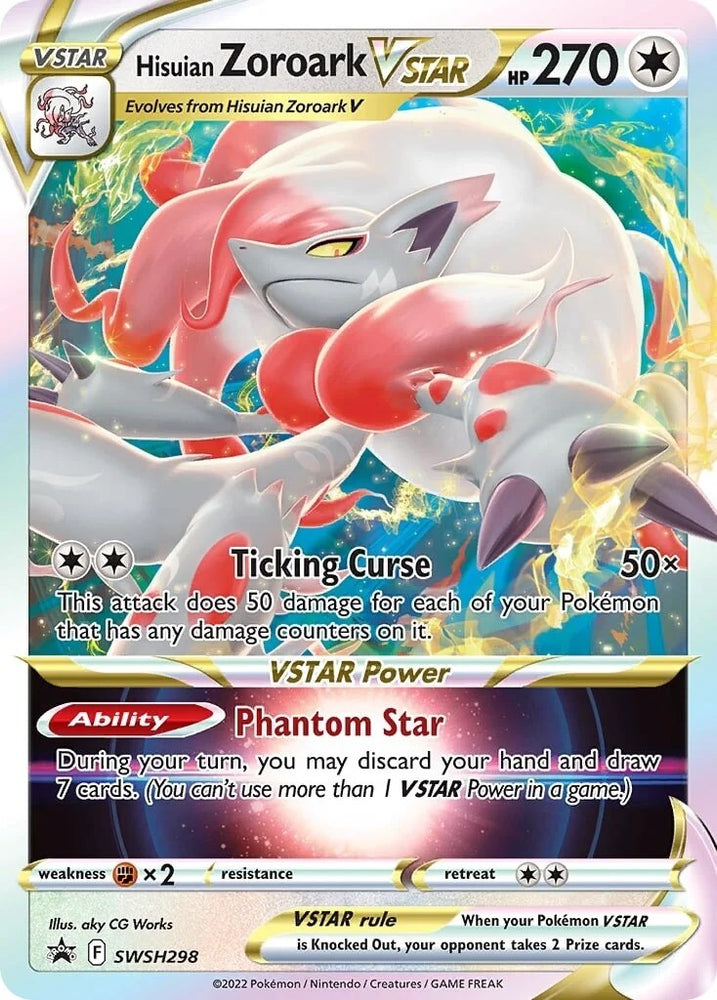 Hisuian Zoroark VSTAR (SWSH298) (Jumbo Card) [Sword & Shield: Lost Origin]