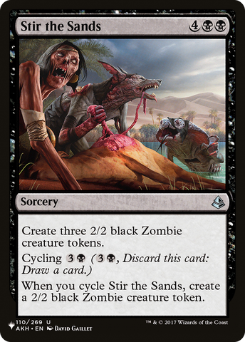 Stir the Sands [The List Reprints]