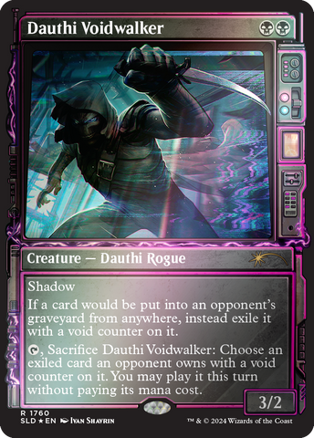 Dauthi Voidwalker (Rainbow Foil) [Secret Lair Drop Series]