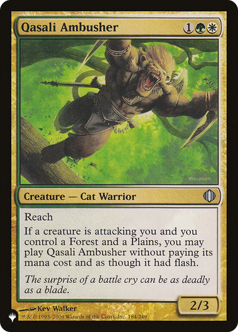 Qasali Ambusher [The List Reprints]