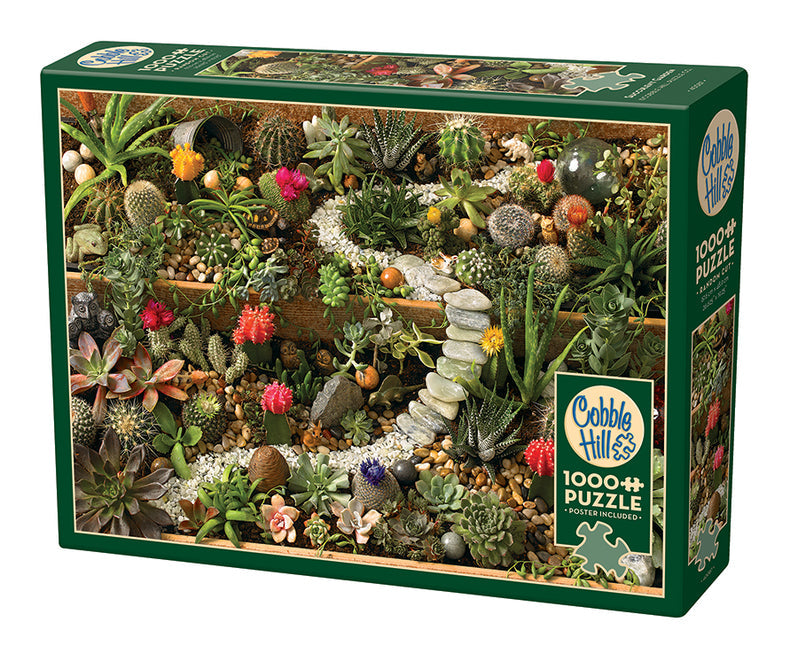 Cobble Hill 1000pc: Succulent Garden