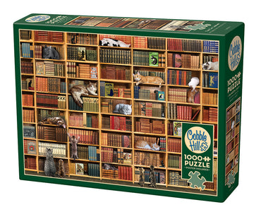 Cobble Hill Puzzle: The Cat Library 1000pc