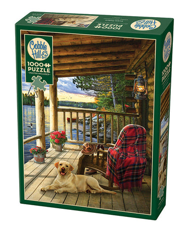 Cobble Hill Puzzle: Cabin Porch 1000pc