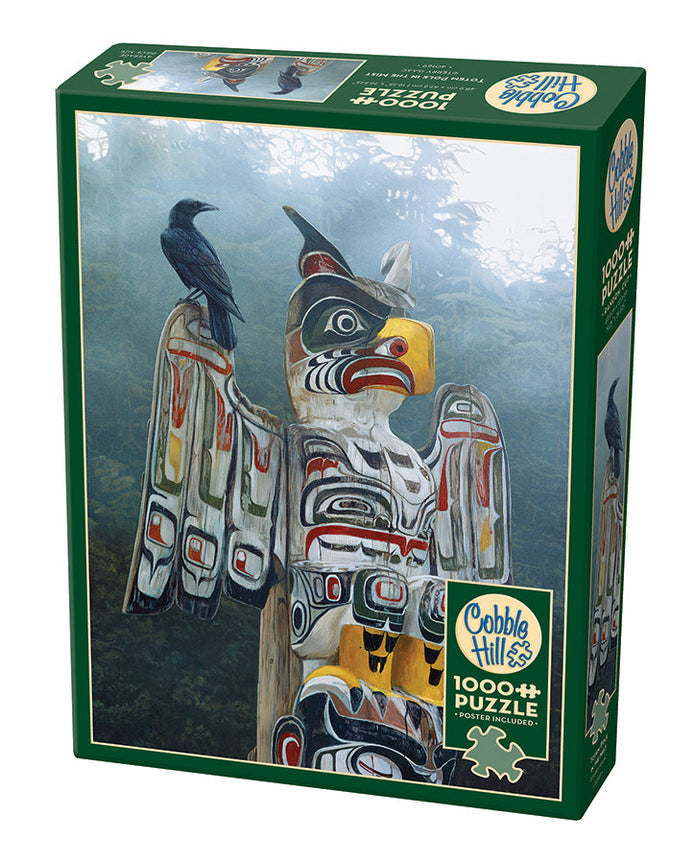 Cobble Hill Puzzle: Totem Pole in the Mist 1000pc