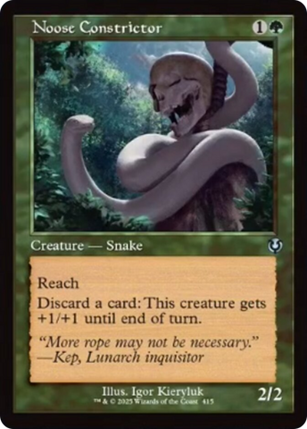 Noose Constrictor (Retro Frame) [Innistrad Remastered]