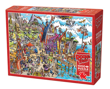 Cobble Hill Puzzle: Doodletown: Viking Village 1000pc