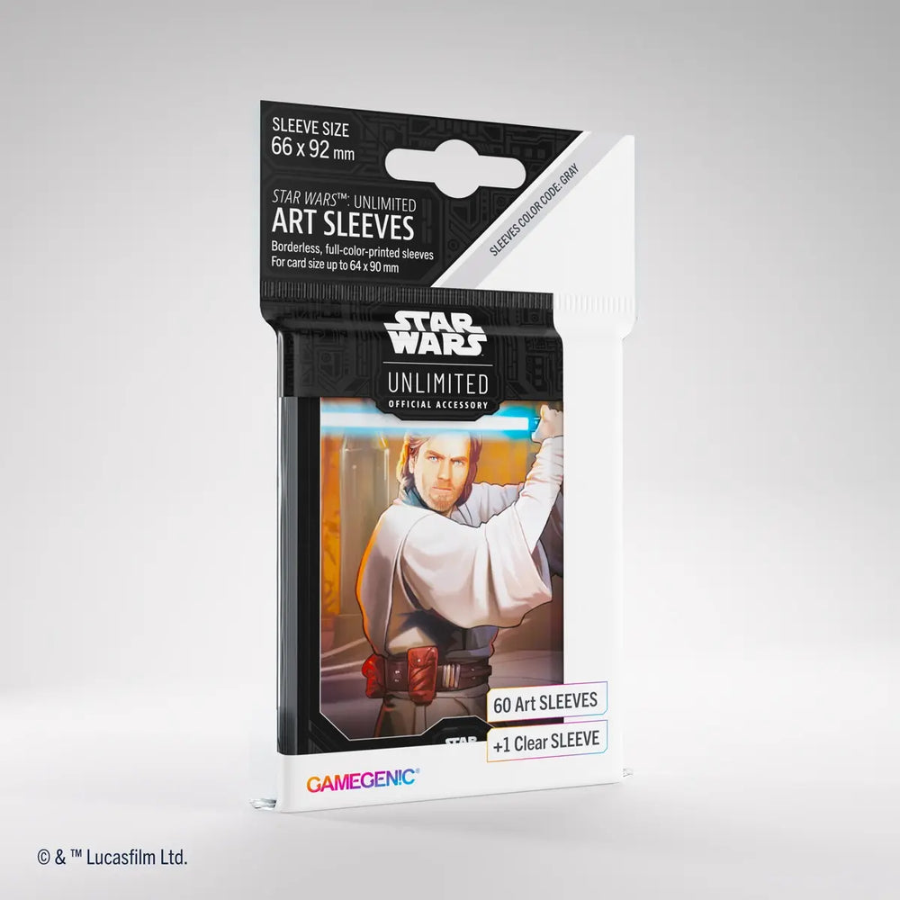 Star Wars Unlimited: Gamegenic Sleeves 60 count Obi Wan (Nov 8)