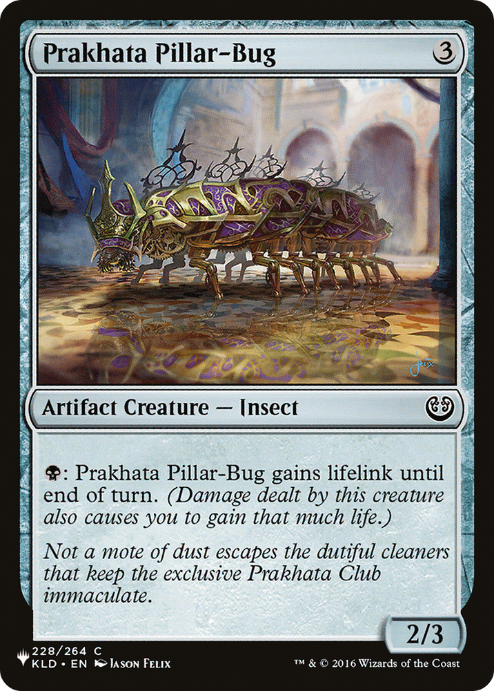 Prakhata Pillar-Bug [The List Reprints]