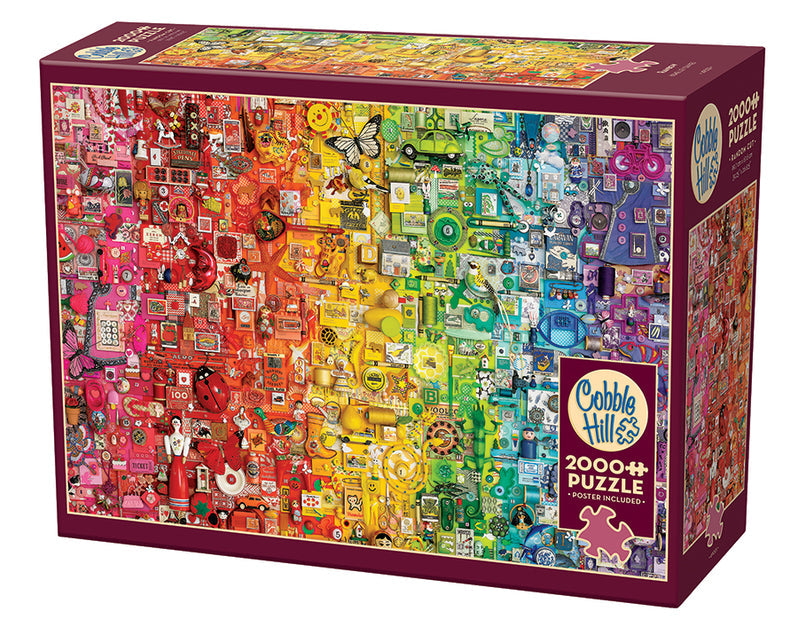 Cobble Hill 2000pc Rainbow