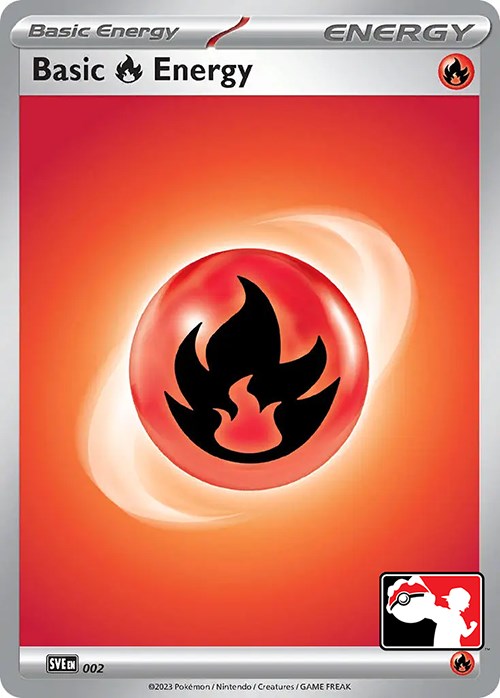 Basic Fire Energy (002) [Prize Pack Series Three] | Pandora's Boox
