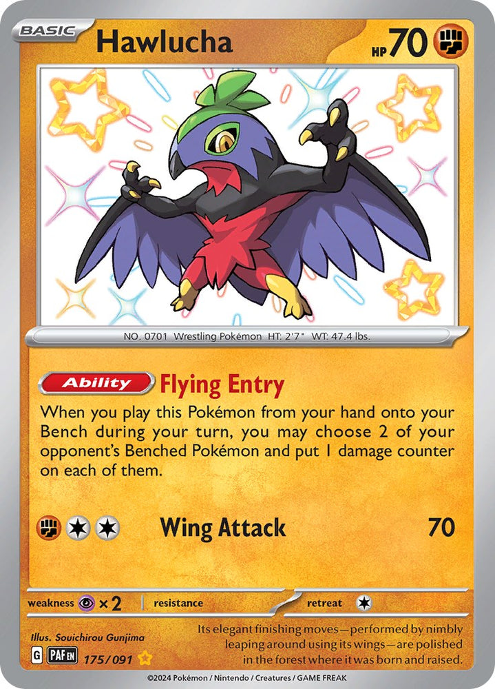 Hawlucha (175/091) [Scarlet & Violet: Paldean Fates]