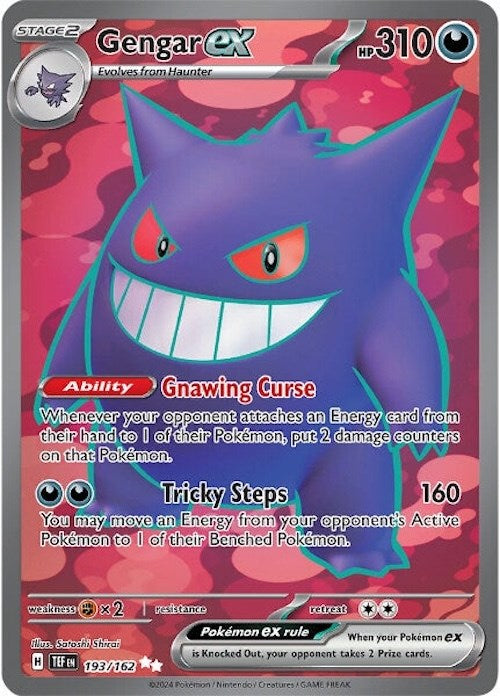 Gengar ex (193/162) [Scarlet & Violet: Temporal Forces]