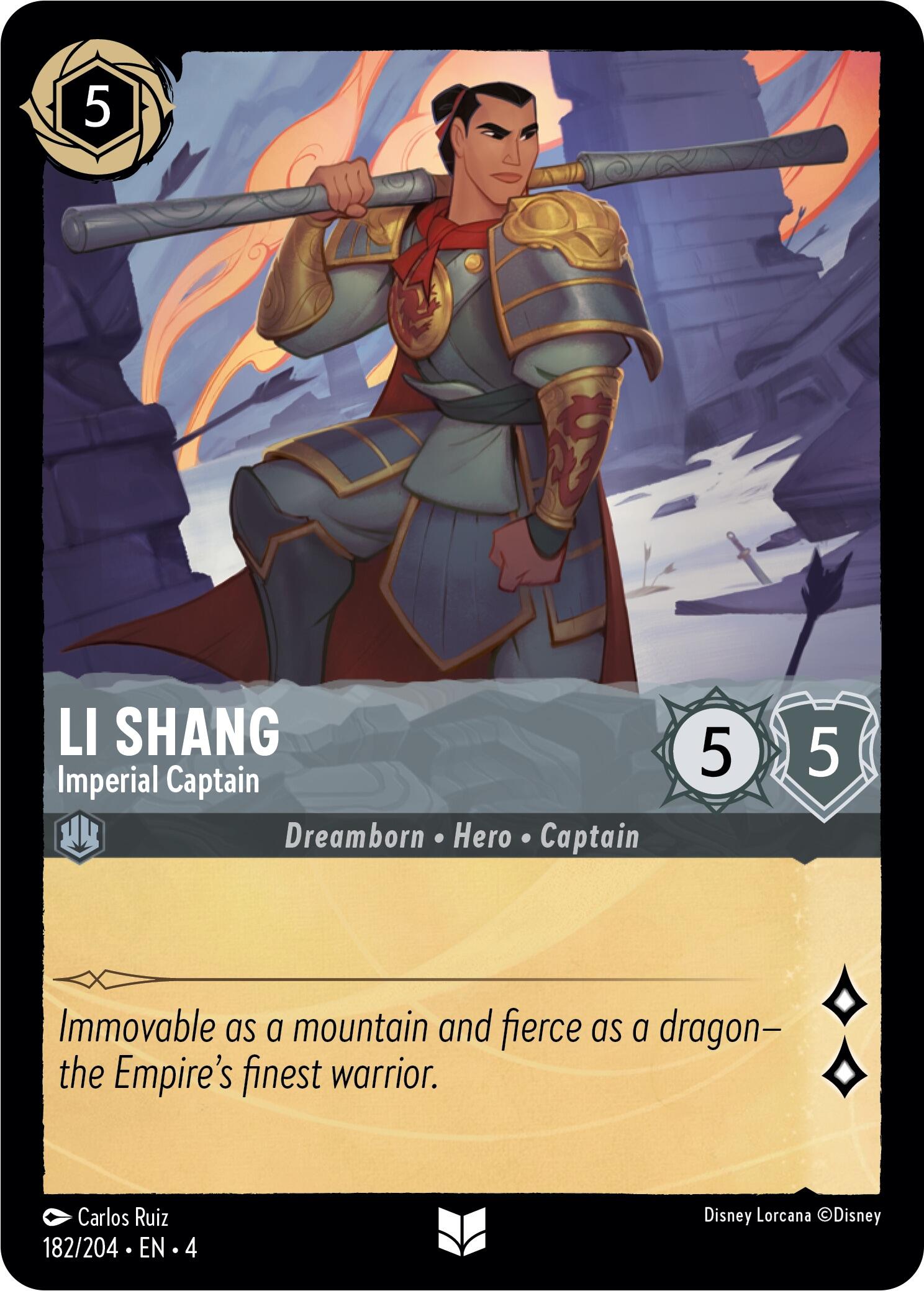 Li Shang - Imperial Captain (182/204) [Ursula's Return] | Pandora's Boox