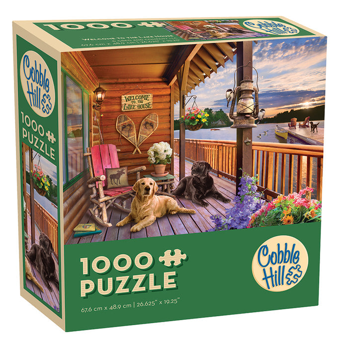 Cobble Hill Puzzle: Welcome to the Lake House 1000pc