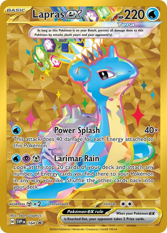 Lapras ex (164) [Scarlet & Violet: Black Star Promos]