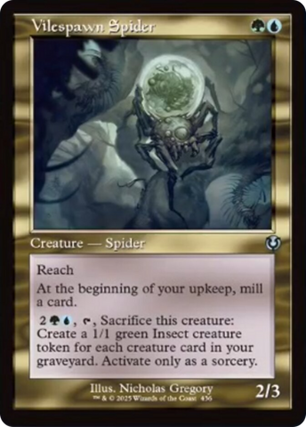 Vilespawn Spider (Retro Frame) [Innistrad Remastered]