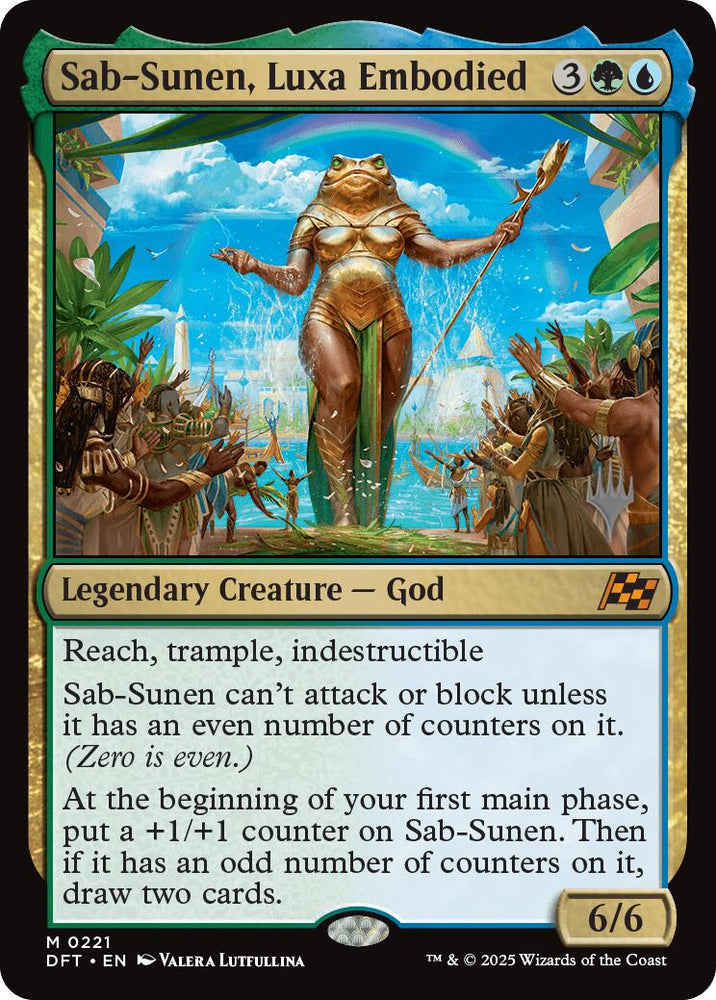 Sab-Sunen, Luxa Embodied [Aetherdrift Promos]