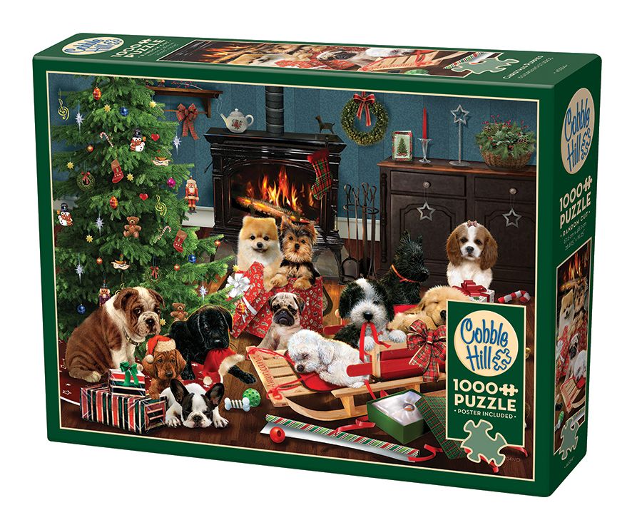 Cobble Hill 1000pc Chrismas Puppies