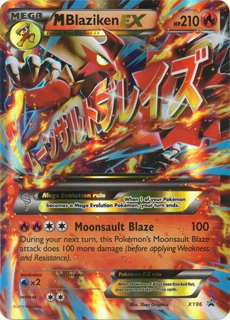 M Blaziken EX (XY86) (Jumbo Card) [XY: Black Star Promos]