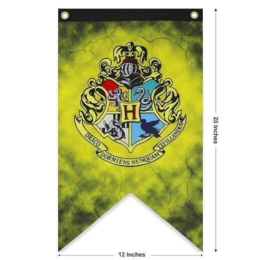 Hogwarts House Crest Banner