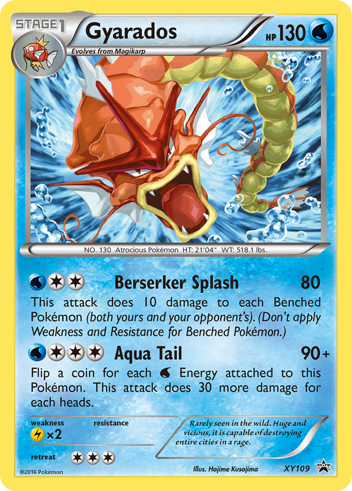 Gyarados (XY109) [XY: Black Star Promos]