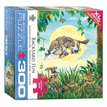 Puzzle 300 pc Backyard Fun