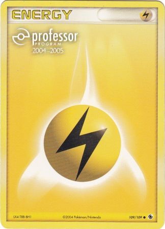 Lightning Energy (109/109) (2004 2005) [Professor Program Promos] | Pandora's Boox