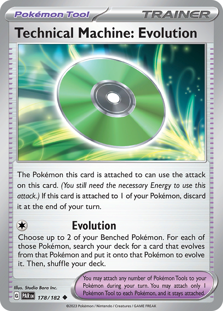 Technical Machine: Evolution (178/182) [Scarlet & Violet: Paradox Rift] | Pandora's Boox