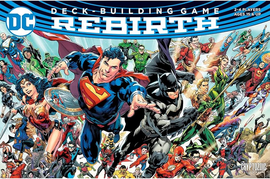 DC DECK BUILDING GAME - Rebirth