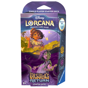 Lorcana: Ursula's Return Starter Deck - Amber + Amethyst 2 Per Customer