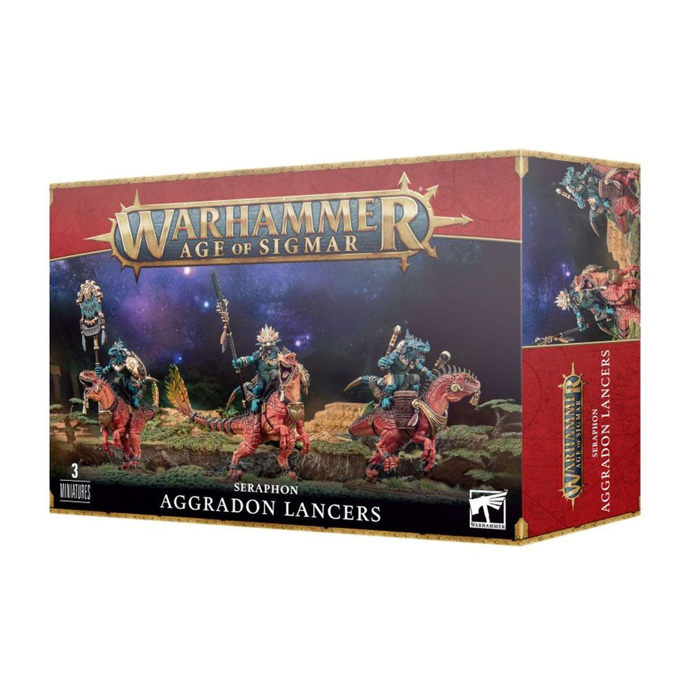 Age of Sigmar: Seraphon Aggradon Lancers