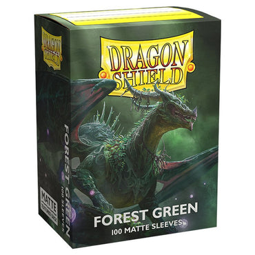 Dragon Shield Matte (100 pk) Forest Green