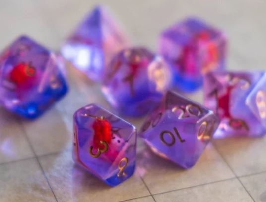 Mystery Dice Goblin - Pink Snails