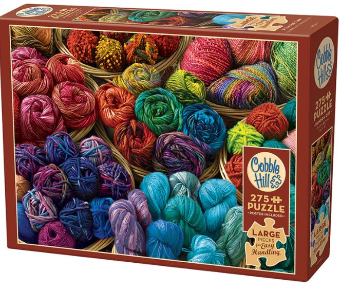 Cobble Hill A Yen for Yarn 275 Large Piece Puzzle