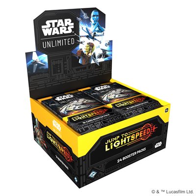 Star Wars Unlimited: Jump to Lightspeed Booster Box (One Per Customer) March 14th