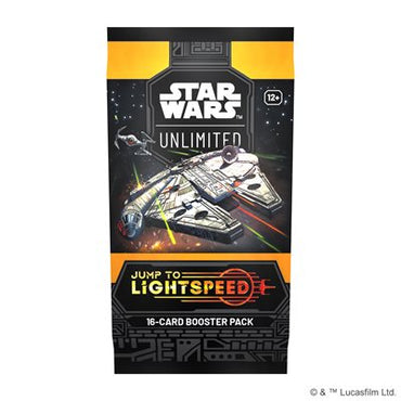 Star Wars Unlimited: Jump to Lightspeed Booster Pack March 14th