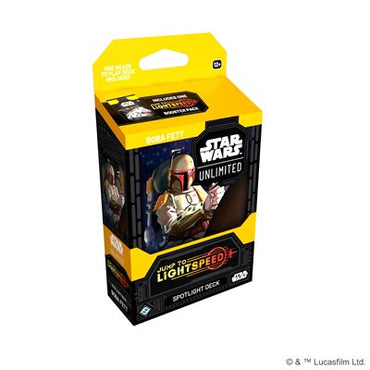 Star Wars Unlimited: Jump to Lightspeed Spotlight Deck: Boba Fett March 14th