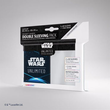 Star Wars Unlimited: Gamegenic Double Sleeve Pack Space Blue