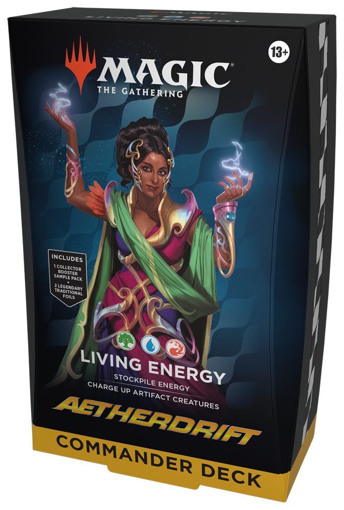 Aetherdrift Commander Deck - Living Energy