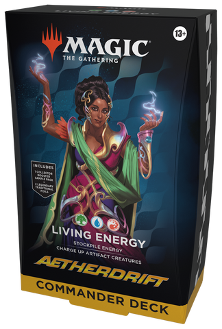 Aetherdrift Commander Deck - Living Energy