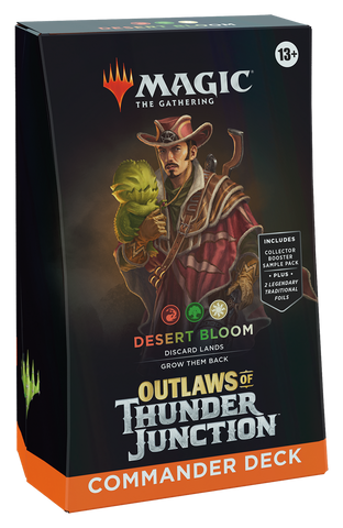 Outlaws of Thunder Junction Commander Deck: Desert Bloom