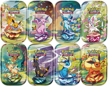 Prismatic Evolutions Mini Tin 1 per customer. No online orders.