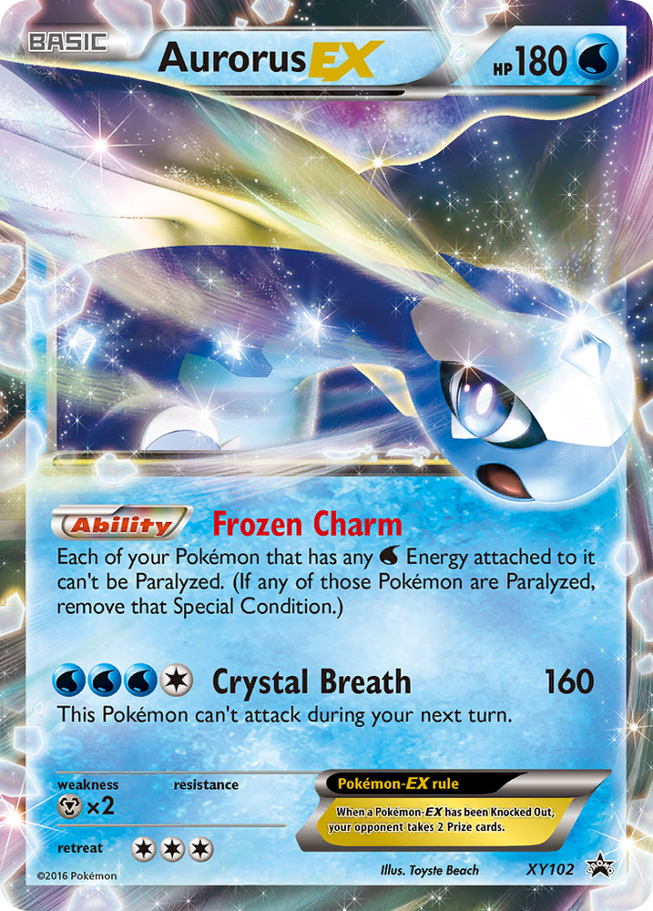 Aurorus EX (XY102) [XY: Black Star Promos]