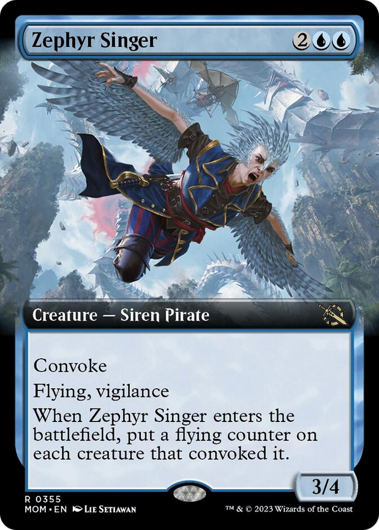 Zephyr Singer (Extended Art) [March of the Machine] | Pandora's Boox