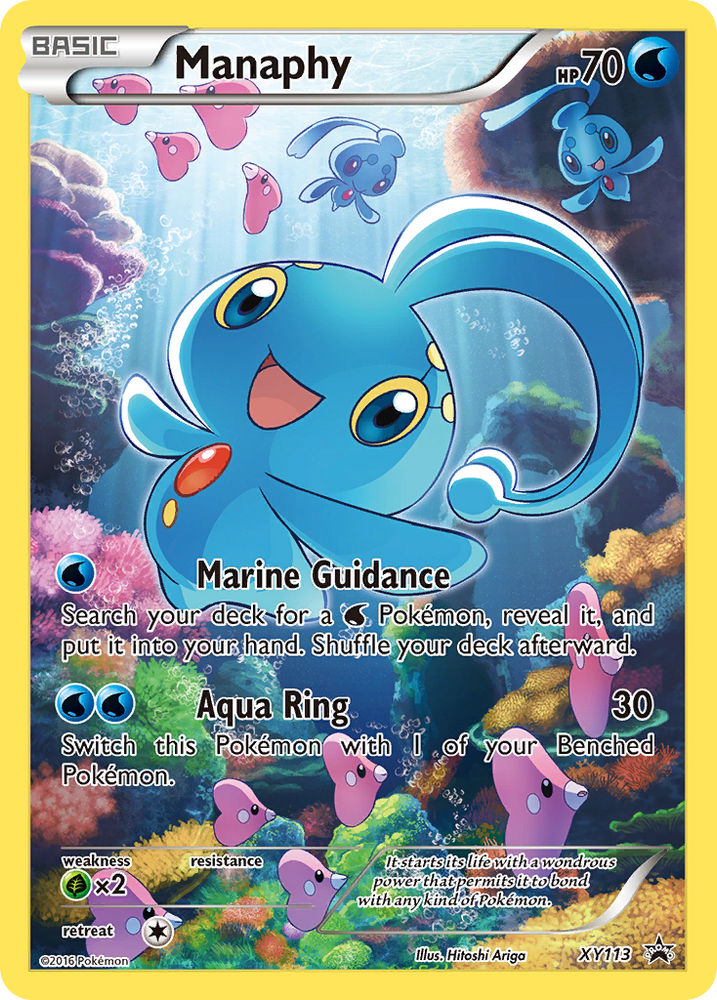 Manaphy (XY113) [XY: Black Star Promos]